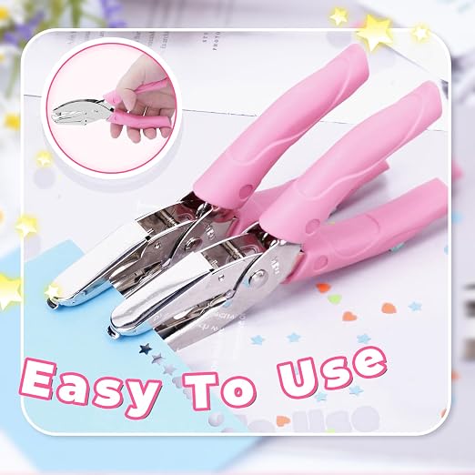 UCEC 2 Pcs Handheld Hole Punch Shapes Kit - Image 4