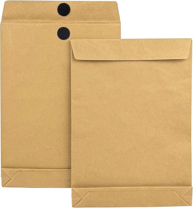 15 Pack Large Expandable Envelopes, 9.3x 13" Big Mailing Envelopes | - Image 8
