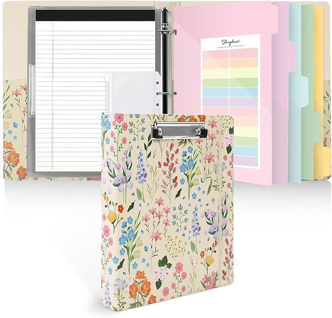 SKYDUE 1 Inch 3-Ring Binder by SKYDUE
