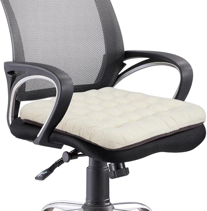 BUYUE Good Support Office Chair Cushion, Luxury Jacquard by BUYUE
