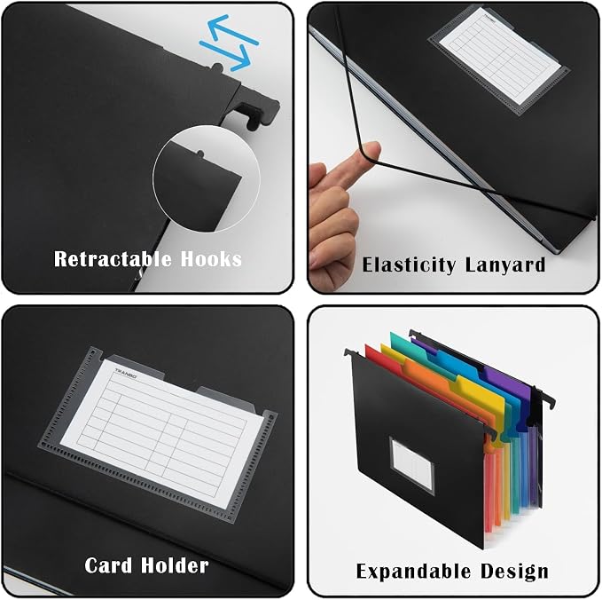 7-Pockets Hanging File Folder - Image 4