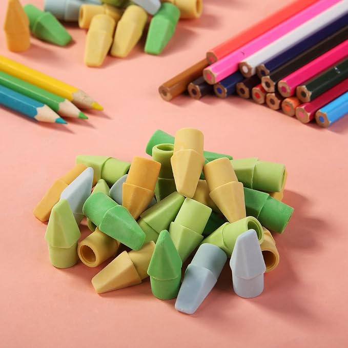Mr. Pen- Pencil Erasers Toppers, 500 Pack, Latex Free, No Smudge | Mr Pen - Image 8