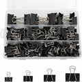 180 Pcs Binder Clips Assorted Sizes, 4 Sizes Cute Binder Clips Large Medium by Unknown
