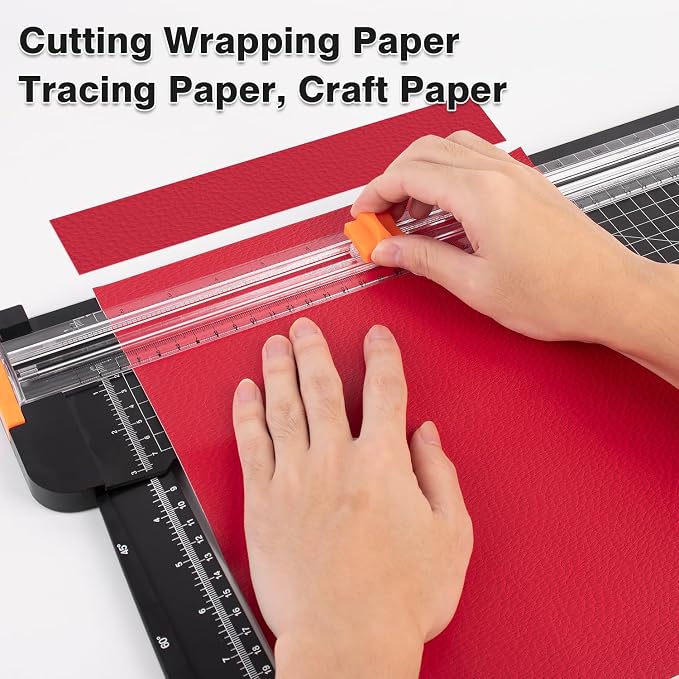 ZEQUAN 18-Inch Paper Trimmer, Slider Cutter, 3 Blades, Cardstock Crafts | Easy - Image 6