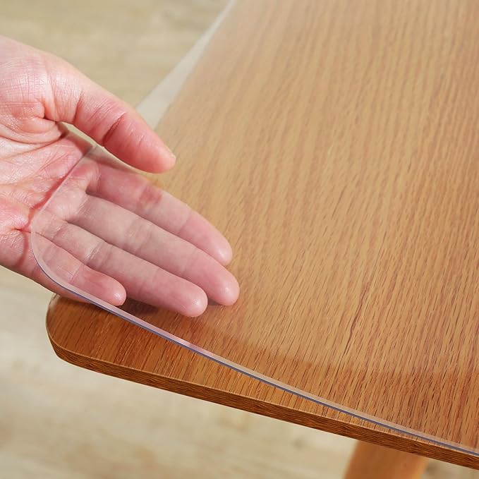 Warmstar Clear Table Protector 2mm Thick, 42x70Inch Clear Table Cover Protector by Warmstar