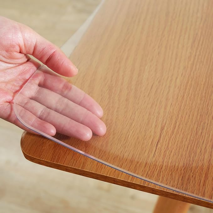 Warmstar Clear Table Protector 2mm Thick, 36 x 54 Inch Clear Table Cover by Warmstar