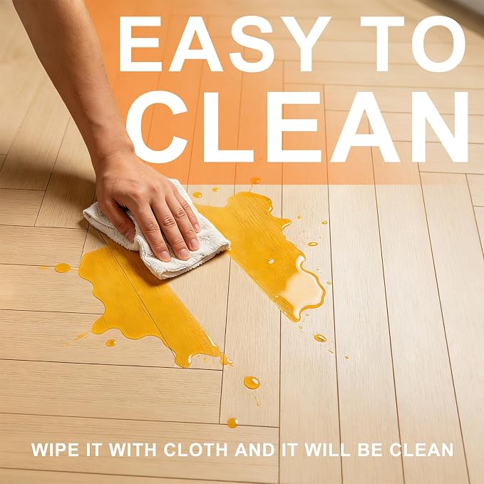 Clear Chair Mat for Hard Floor, Rectangle | Durable Thick PVC, Anti-slip Grip - Image 5