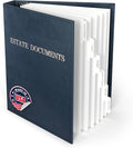 TRS Estate Planning Binder Kit – Pre-Labeled Tabs, Sheet Protectors | 1.5" by ThreeRingSystems