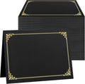 SUNEE Certificate Holders, Diploma Covers Gold Foil Border, by SUNEE