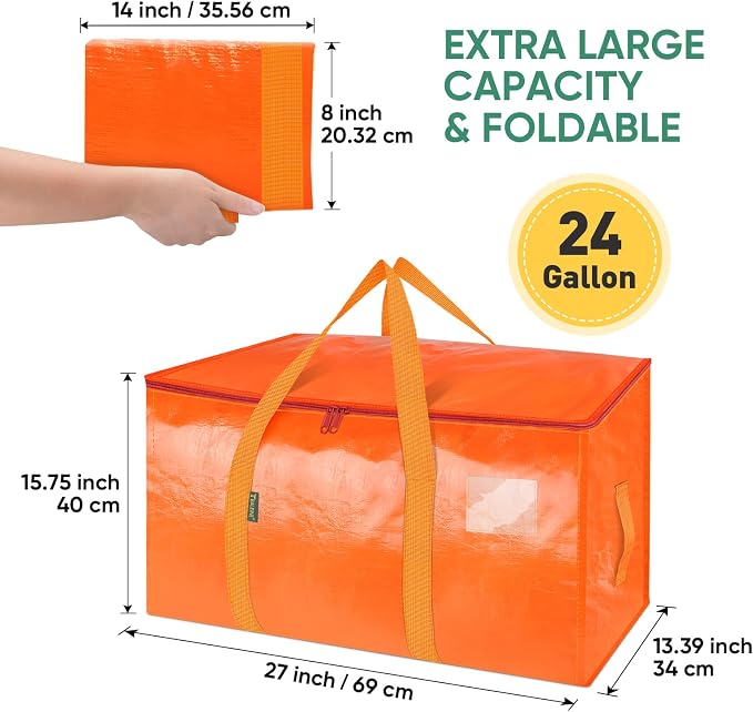 BALEINE 8-Pack Oversized Moving Bags - Image 2