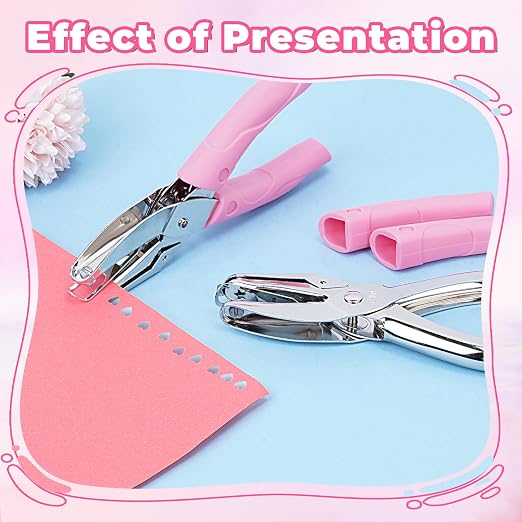 UCEC 2 Pcs Handheld Hole Punch Shapes Kit - Image 6