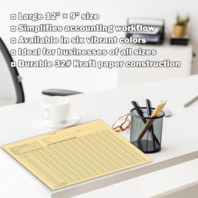 Accounts Payable Voucher Envelopes General Accounting Style, payment vouchers - Image 4
