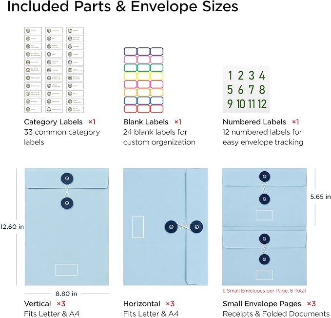Important Document Organizer Folder - Image 4