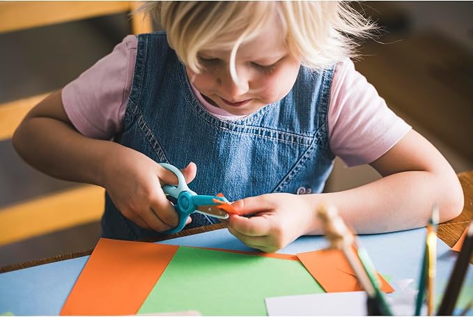 Fiskars Kids Scissors, Toddler Safety Scissors, Spring-Action Training Lever & - Image 10
