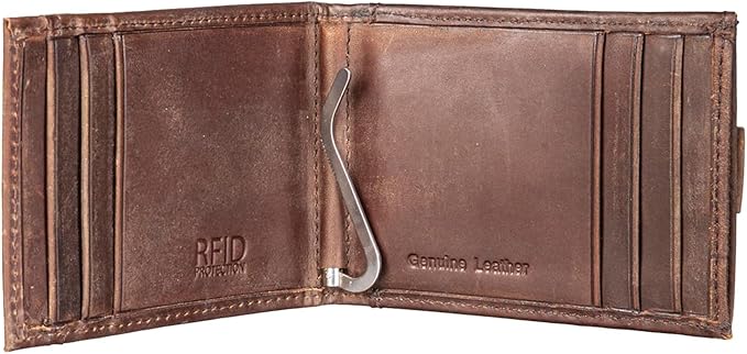 Team Sports America NCAA University of Montana Front Pocket Slim Wallet - Image 3