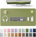 YSAGi Leather Desk Protector, Office Mat, Large Mouse Mat, Non-Slip PU Leather by YSAGi