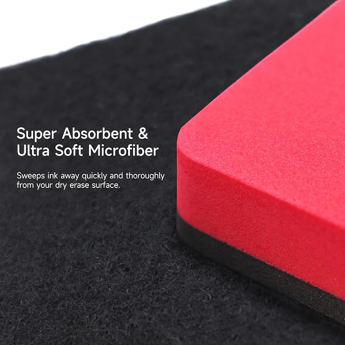 Dry Erase Erasers, 6 Colors - Image 3