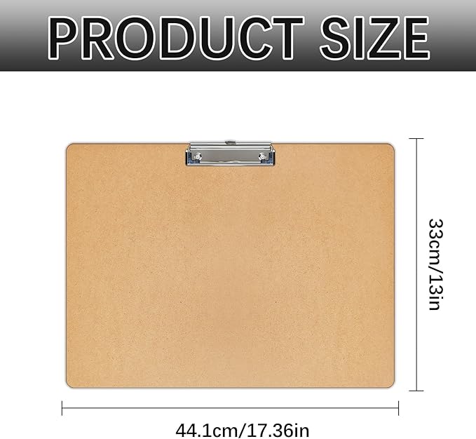 10 PCS Extra Large 11x17 Clipboard, Wood Cleats - Image 2