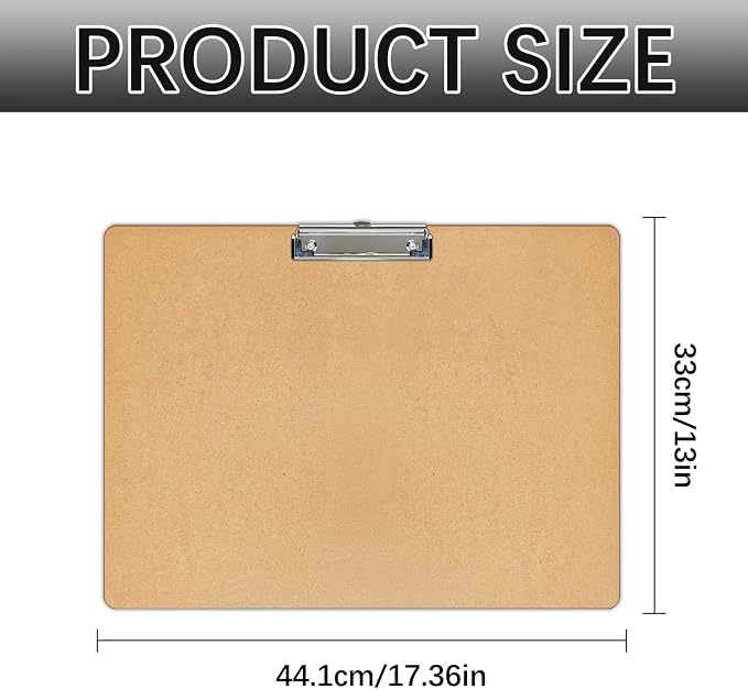 2 PCS Extra Large 11x17 Clipboard, Wood Cleats - Image 2