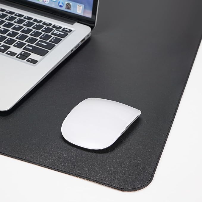 AFIING Cork Desk Mat 55" x 17", Dual-Sided Natural Cork & PU Leather Desk Pad - Image 4