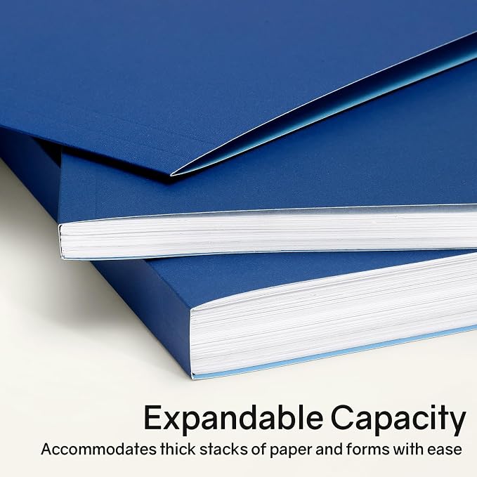 SUNEE File Folders, 100 Pack Manilla Folders 8.5 x 11, Colored File Folders - Image 3