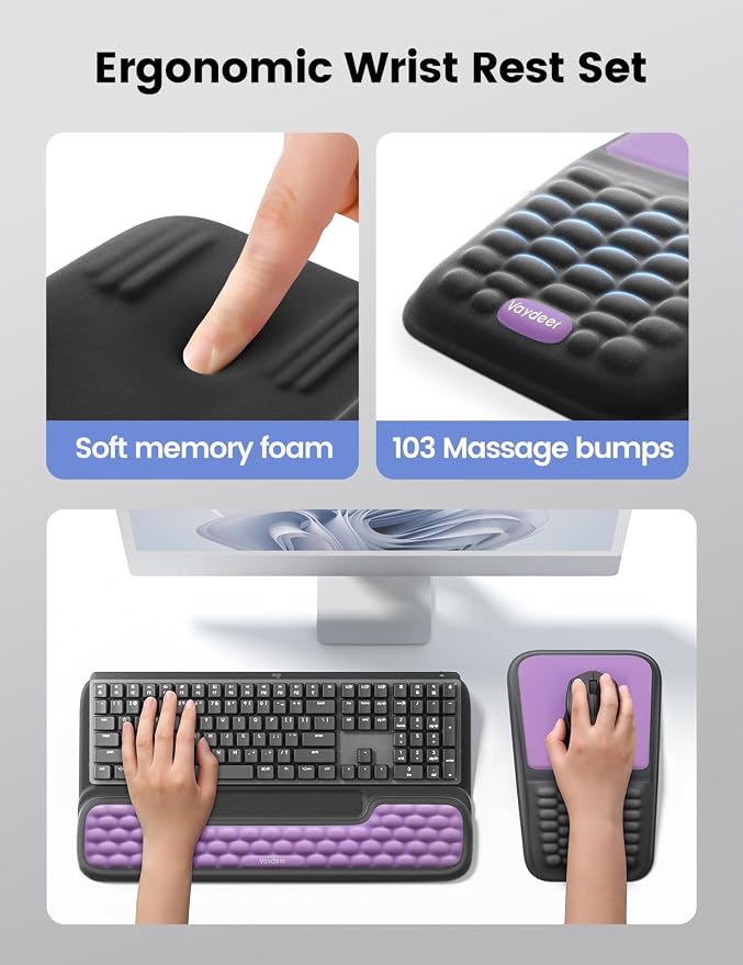 Vaydeer Keyboard Stand and Mouse Pad Set - Image 5
