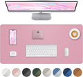AFIING Leather Desk Pad Protector, Large Mouse Pad, Non-Slip Waterproof PU by AFIING