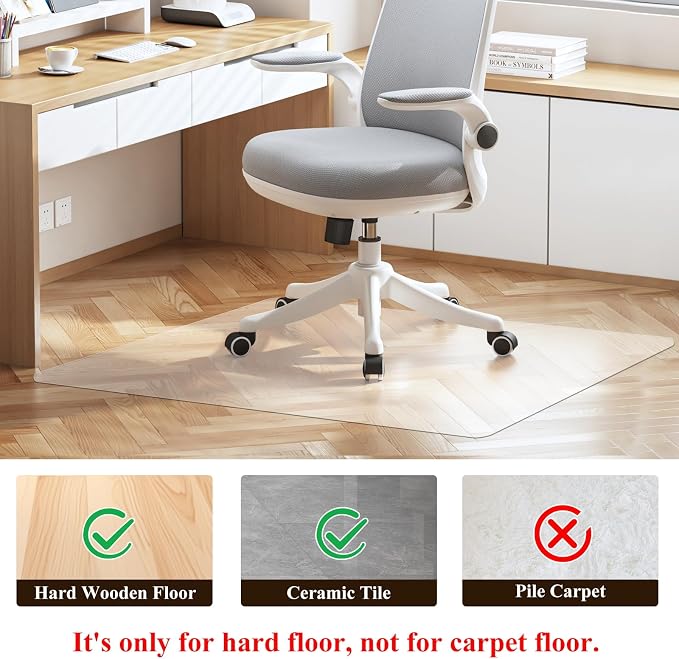Office Chair Mat for Hard Floors - Image 2
