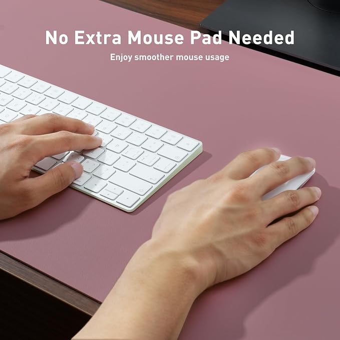 Aothia Faux Leather Desk Mat - Image 4