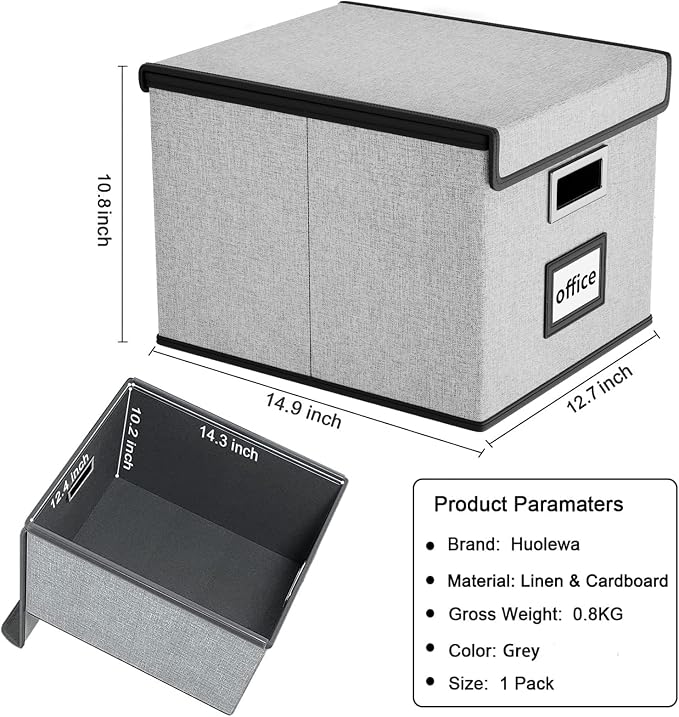 Upgraded Portable File Organizer Box - Image 6