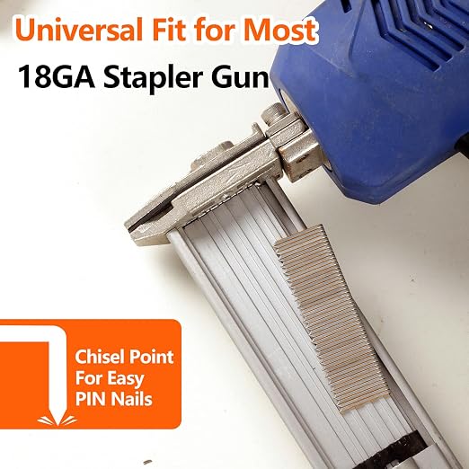 1000-Count 1-1/2 Inch Length, 18 Gauge 1/4 Inch Narrow Crown Staples, Heavy - Image 5