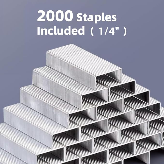 Long Reach Stapler, with 2000 Staples & Stapler Remover Full Strip，20-25 Sheet - Image 7
