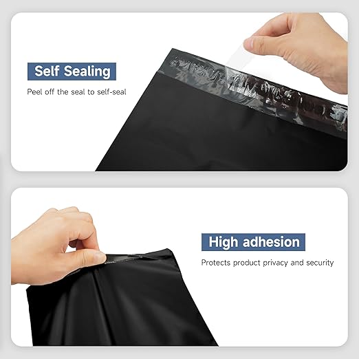 KKBESTPACK 100 Pcs 12x15.5 Poly Mailer Envelopes Shipping Bags Self Adhesive - Image 4