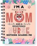 Ninety3POD I'm a French Bulldog Mom and a Registered Nurse Nothing Scares Me by Ninety3POD
