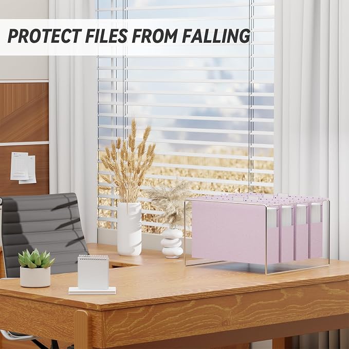 XINGIA Legal Size Hanging File Folders, 12 Pack Reinforced Legal Size Hanging - Image 5