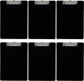 Trade Quest Plastic Clipboard Opaque Color Letter Size Low Profile Clip by Trade+Quest+Global+Corp