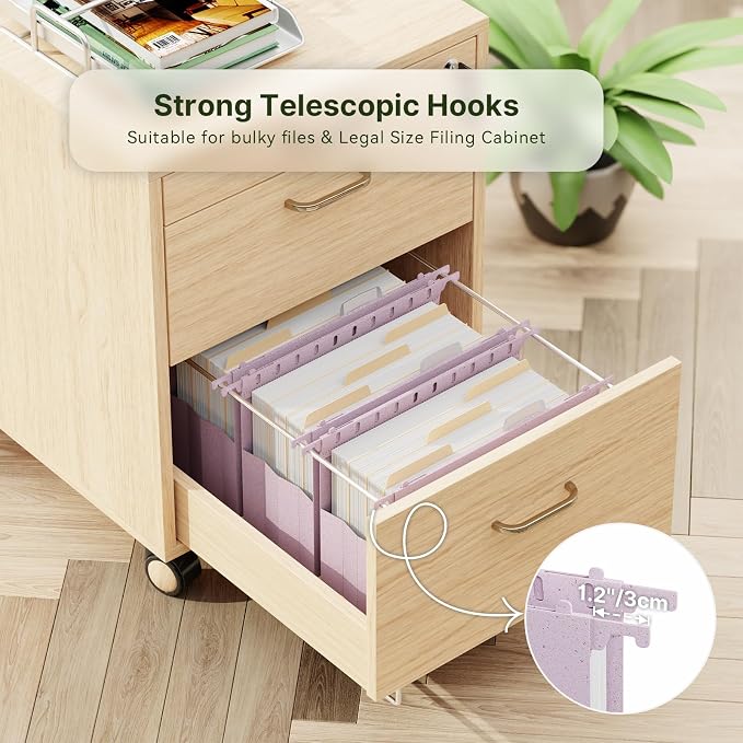 XINGIA Legal Size Hanging File Folders, Expandable 4 Inch File Folders Legal - Image 5