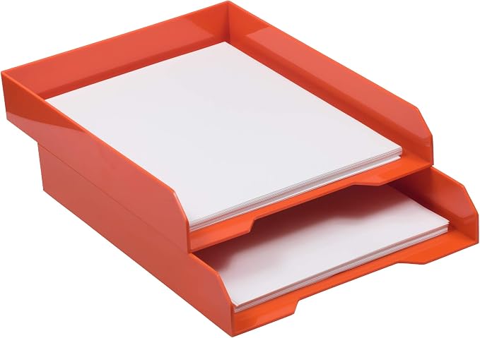 JAM PAPER Stackable Paper Trays - Image 3