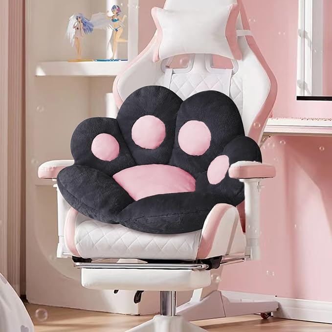 Ditucu Cat Paw Cushion Kawaii Chair Cushions 27.5 x 23.6 inch Cute Stuff Seat - Image 9