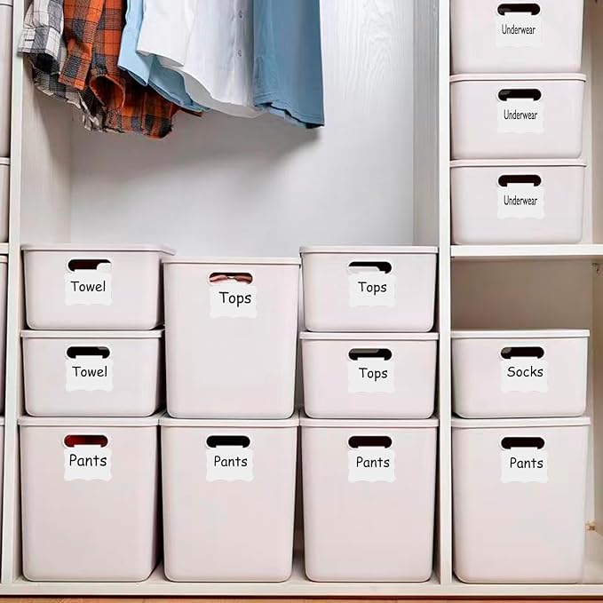 Reusable Erasable Basket Label Clips - Image 5