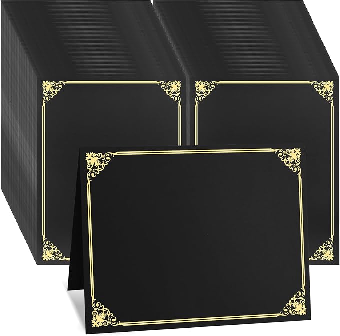 Oleitodh 80 Pcs Certificate Holders Bulk, Document Covers by Oleitodh