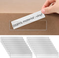 Epakh 200 Pack Back to School Self Adhesive Label Holders Shelf Tag Pockets 1.2 by Epakh