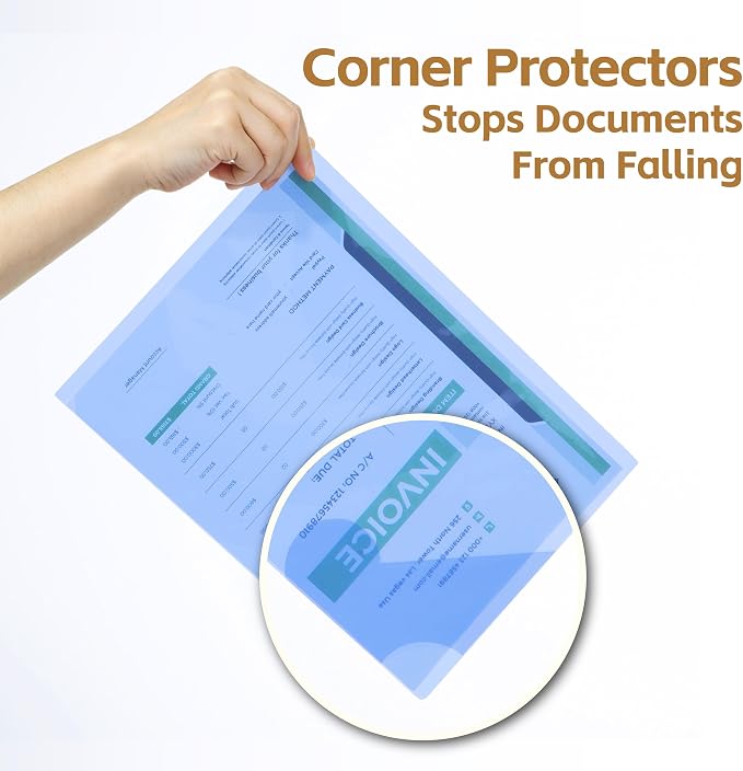 ViVin 6 Pack Transparent Sheet Protectors - Image 2