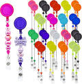 30pcs Multicolor Beadable Badge Reels Making Kits by Unknown