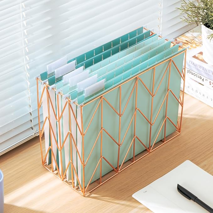 Y YOMA 36 Pack Gradient Hanging File Folders Letter Size Decorative Hanging - Image 7