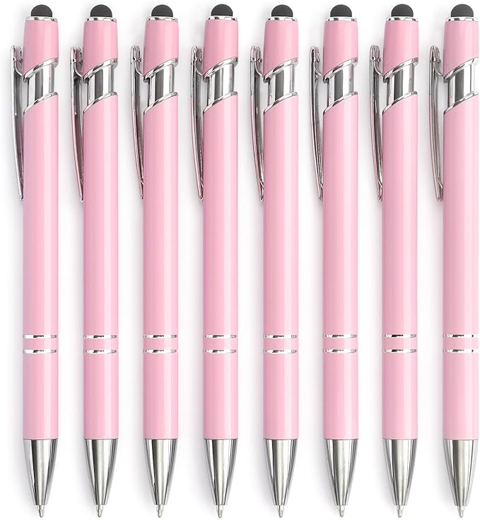 Ballpoint Pen 2-in-1 Stylus Retractable Ballpoint Pen by Bribobo