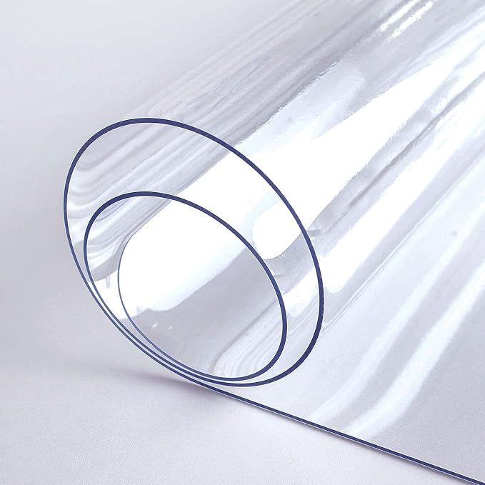 LovePads Clear Table Cover Protector 40 x 80 Inch, 1.5mm Thick Plastic Table - Image 9