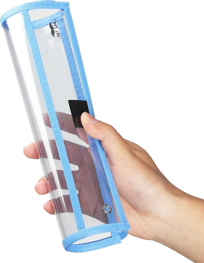 Mr. Pen- Reusable Dry Erase Pocket Sleeves, 12 Pack, Colorful | Clear Plastic - Image 8