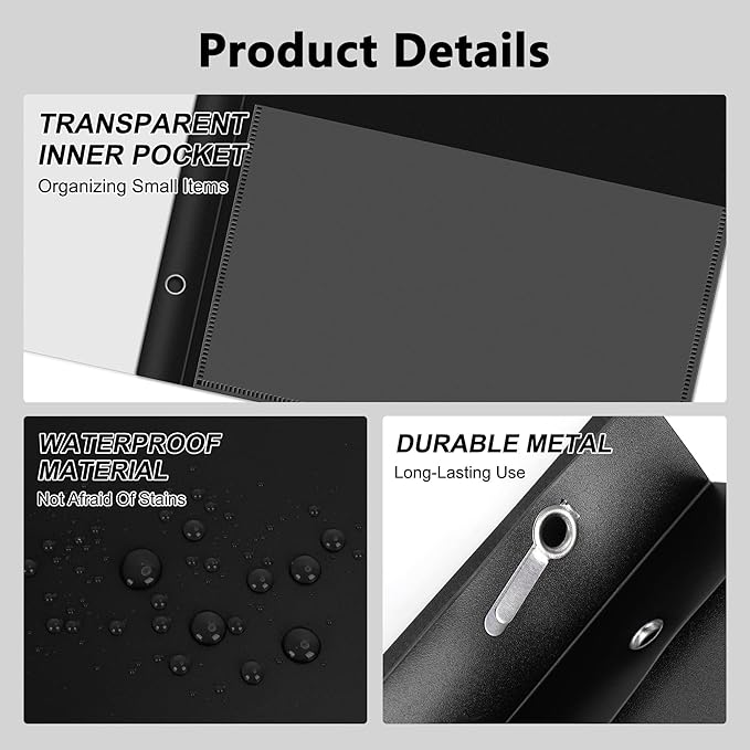 Ndsox 30 Packs Clear Front Report Covers - Image 3