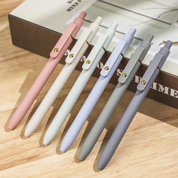 Ddaowanx Gel Pens, 0.5mm Quick Dry Black Ink Pens Fine Point Smooth Writing Pens - Image 6